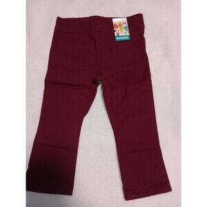 NWT Garanimals Baby Girl Burgundy Jeans 24M